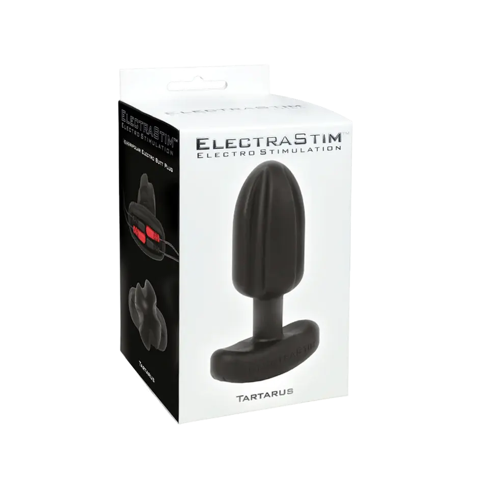 Silicone Noir 'Tartarus' Quadripolar Butt Plug Electrastim Electrodes