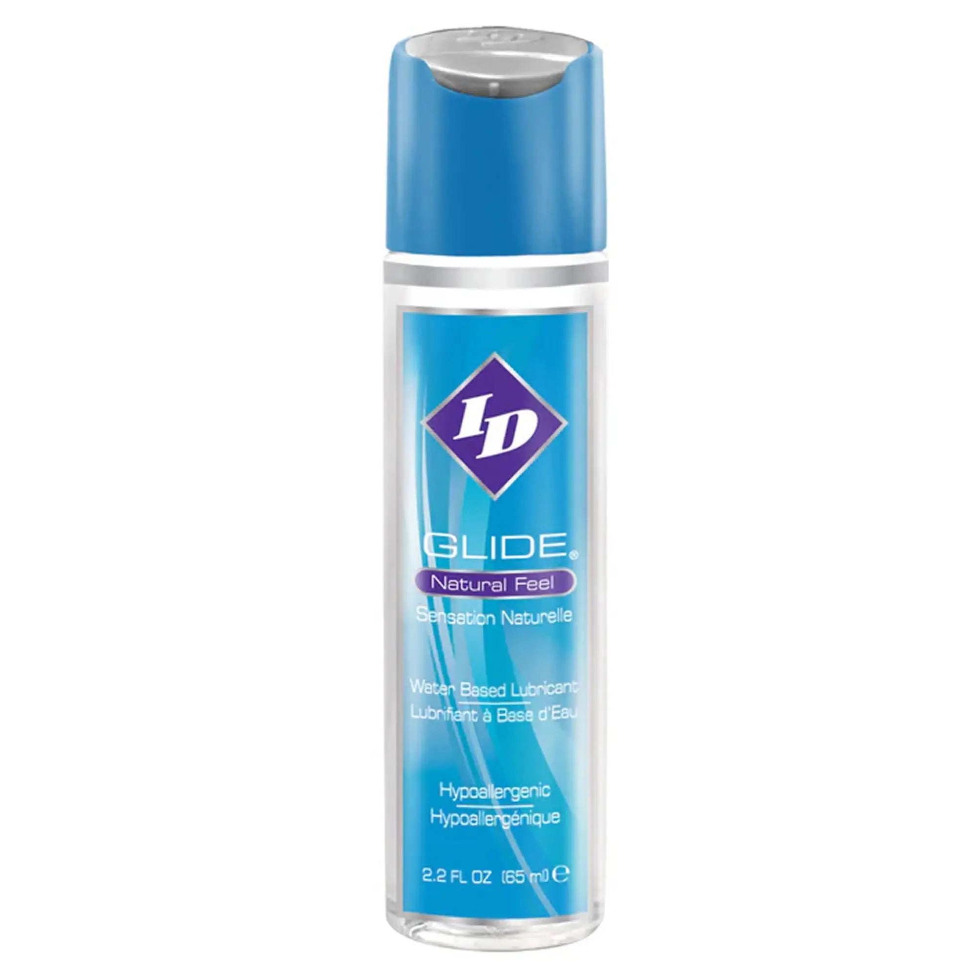 ID Glide Natural Lube (2.2floz) Flip Cap Bottle Joanne's E-Stim Emporium