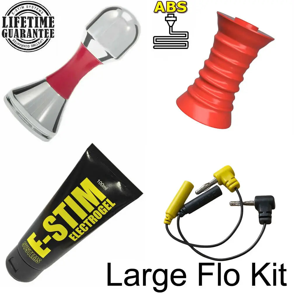 Image showing the Large Flo e-stim bipolar electrode kit