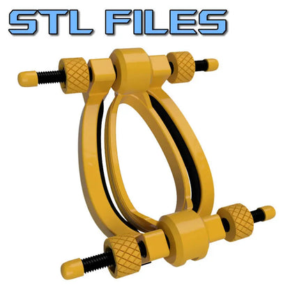 STL FILE - Bipolar Pussy Clamp Electrode E-Stim Emporium Downloads