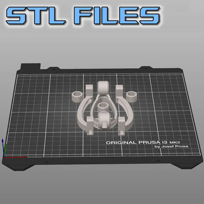 STL FILE - Bipolar Pussy Clamp Electrode E-Stim Emporium Downloads