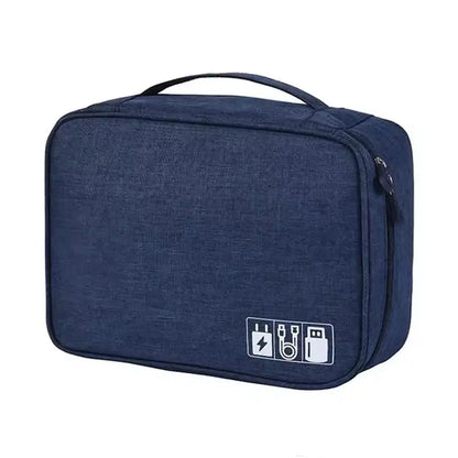 Single Layer Storage Bag 24.5x10x18cm Blue E-Stim Emporium Storage Bags