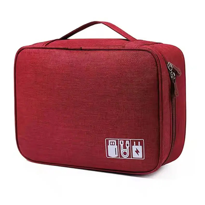 Single Layer Storage Bag 24.5x10x18cm Red E-Stim Emporium Storage Bags